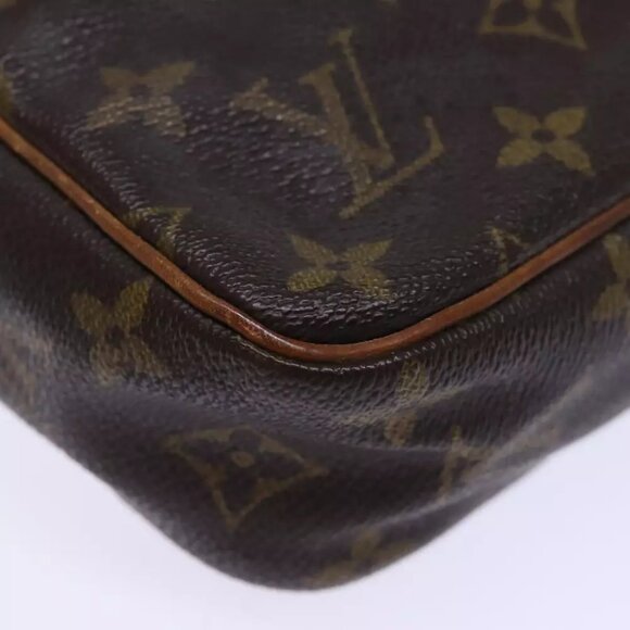 LOUIS VUITTON Monogram Compiegne 23 Clutch Bag M51847 LV Auth th4888 - Picture 9 of 16